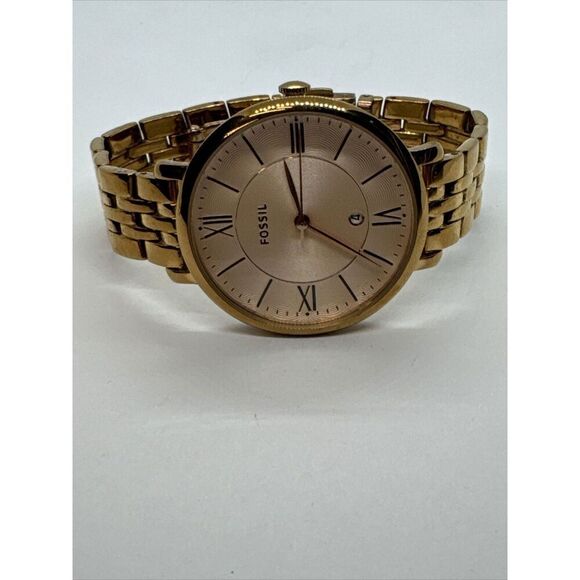 Fossil Jacqueline ES3435 Women's Rose Gold Analog Dial Quartz Wrist Watch JNA344 - Picture 5 of 11